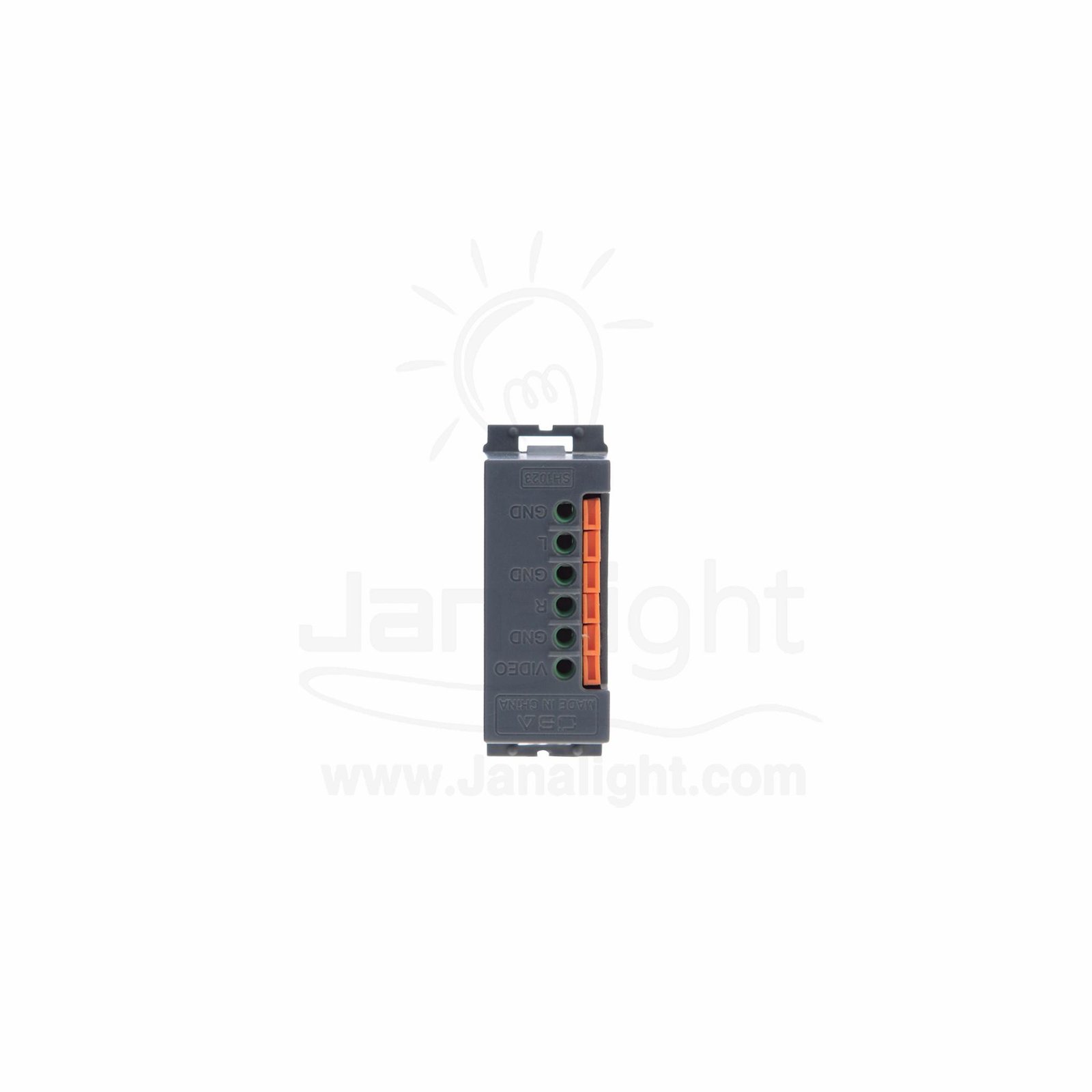 Osa بريزة فيديو اوديو بني 3 Osa Dark Brown Audio Vedio Socket
